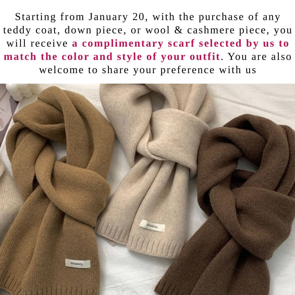 Teddy Bear Icon 100% Wool&Cashmere Coat–Brown with Hood
